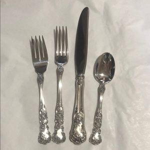 Gorham Buttercup Sterling 4-piece place setting